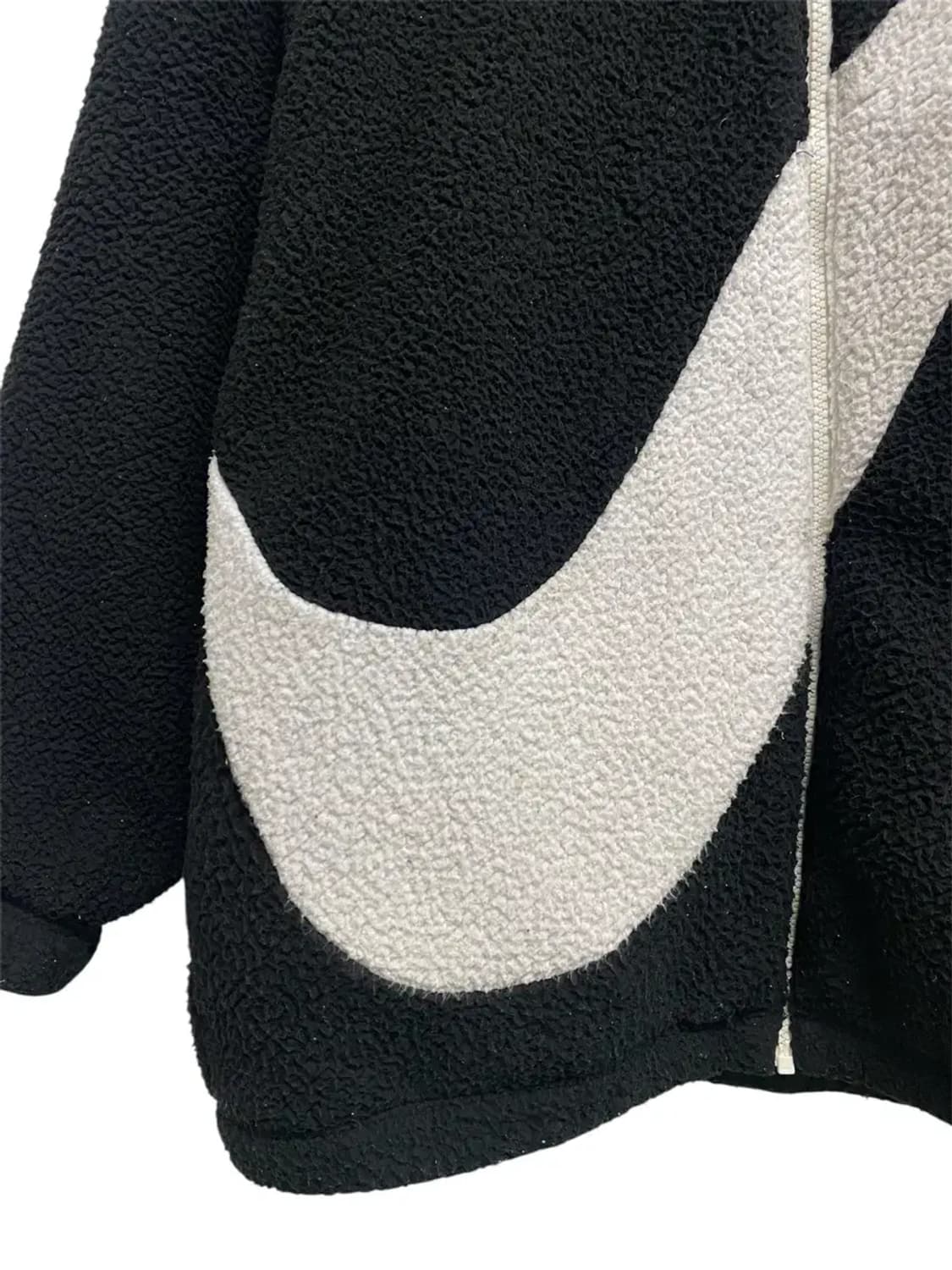 나이키 스우시 리버시블 뽀글이 점퍼 L 상품이미지8