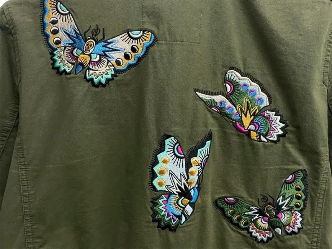 쟈딕앤볼테르 카키색 야상 M 상품이미지4