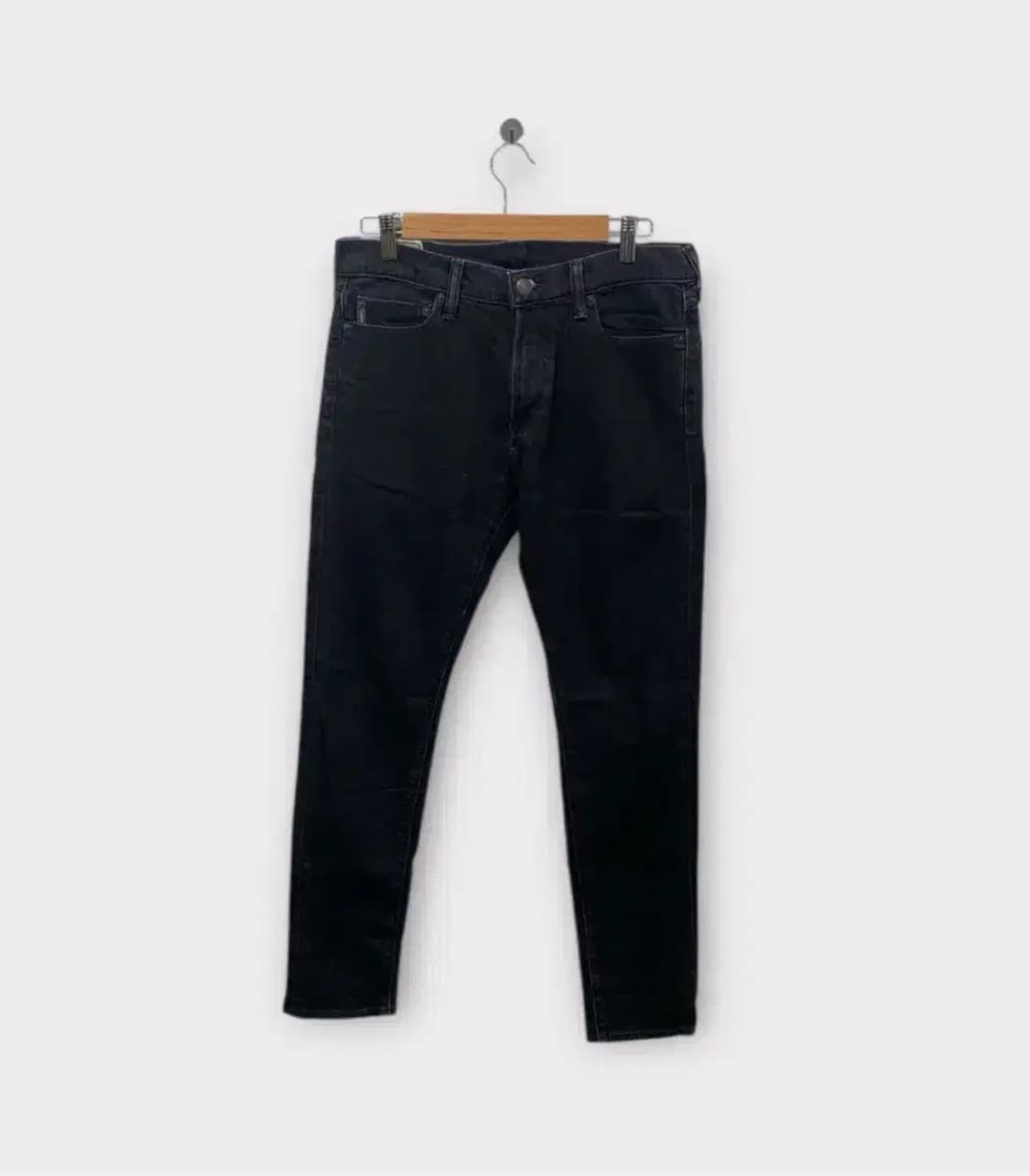 아베크롬비 앤 피치 블랙 데님 팬츠-32인치 상품이미지1