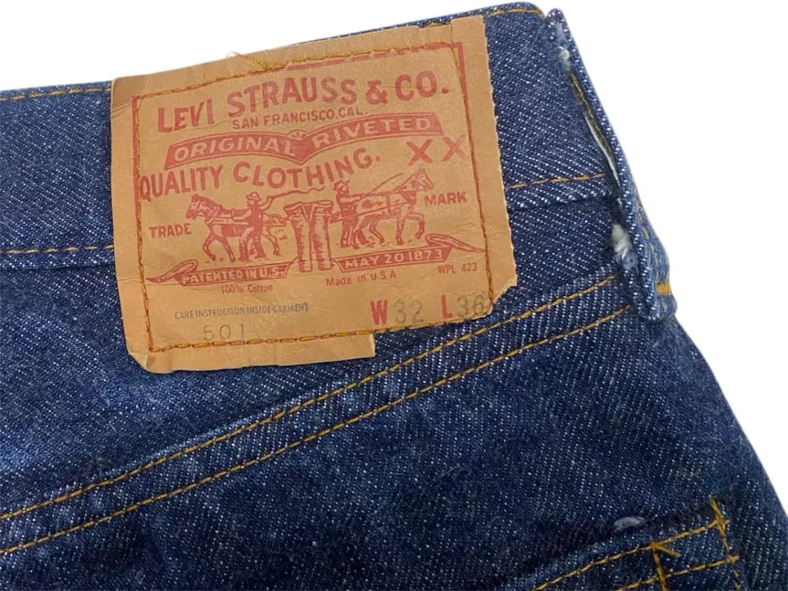 리바이스 501 진청 데님팬츠 [28사이즈] 상품이미지2