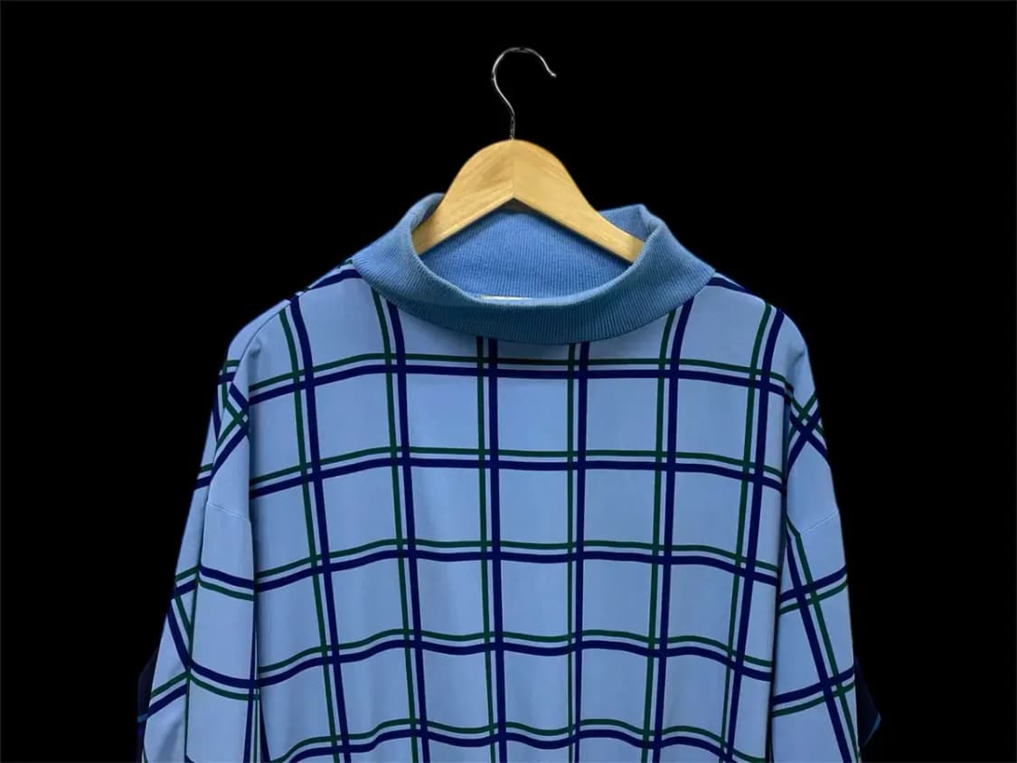 럭키슈에뜨 체크패턴 블라우스 맨투맨 free 상품이미지3