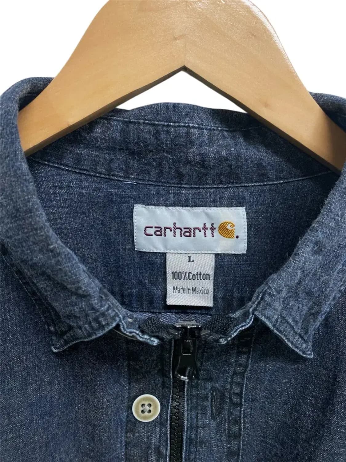 칼하트 Carhartt 크롭 셔츠 자켓 L 상품이미지5