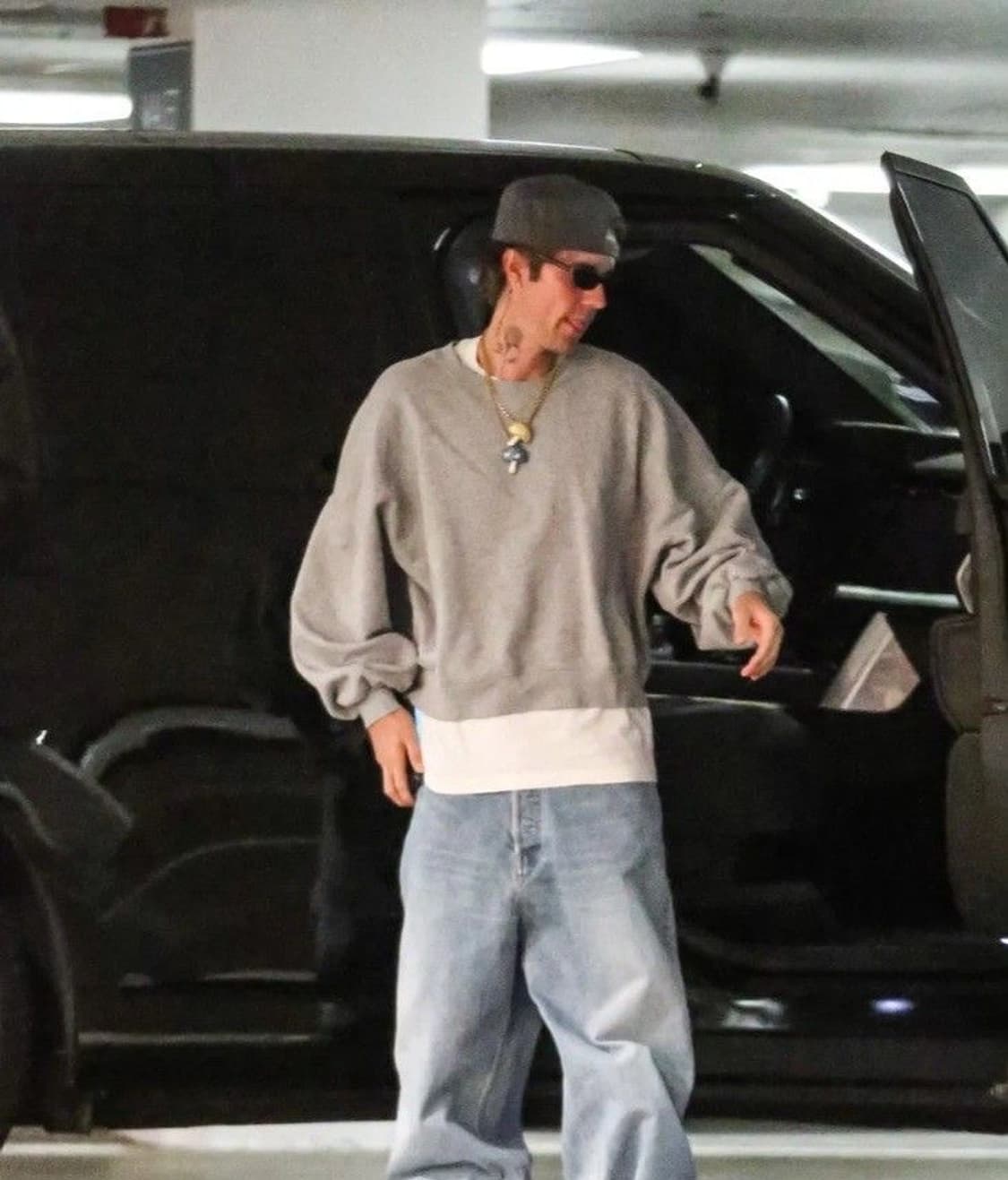 90s USA 러셀 라이트 그레이 스웻 L 상품이미지1