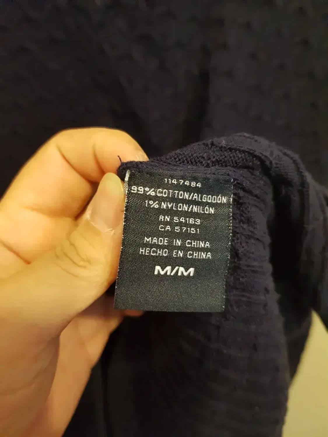 타미힐피거 브이넥 니트 상품이미지3