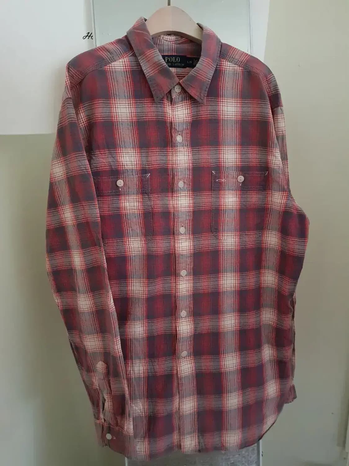 랄프로렌 폴로 체크남방 상품이미지1