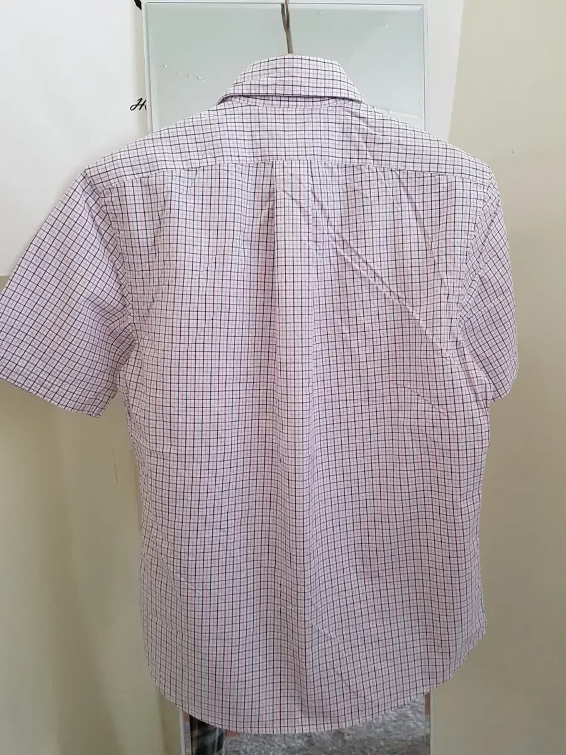 폴로 반팔 체크 남방 셔츠 상품이미지3