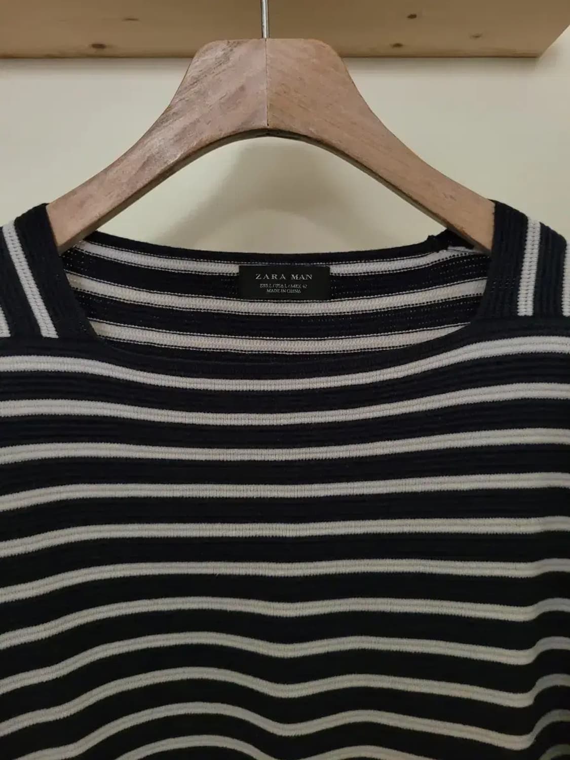 자라 스퀘어넥라인 니트 상품이미지2