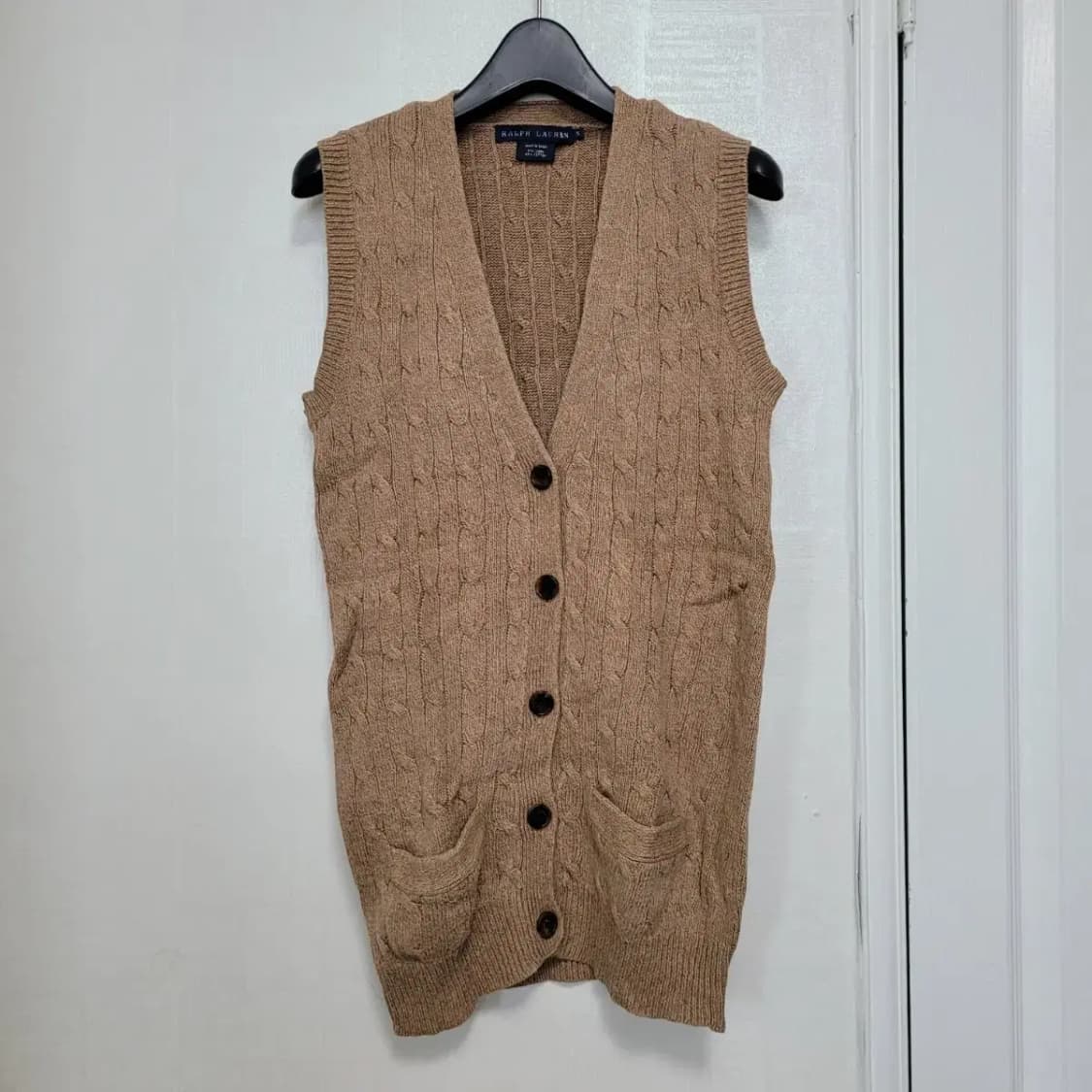 폴로 니트 조끼  상품이미지1