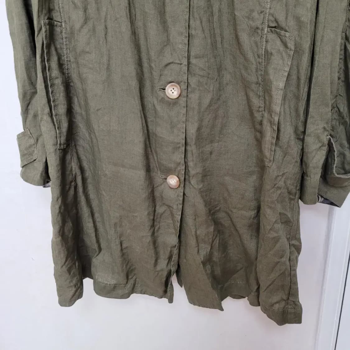 써스데이아일랜드 린넨자켓  상품이미지3