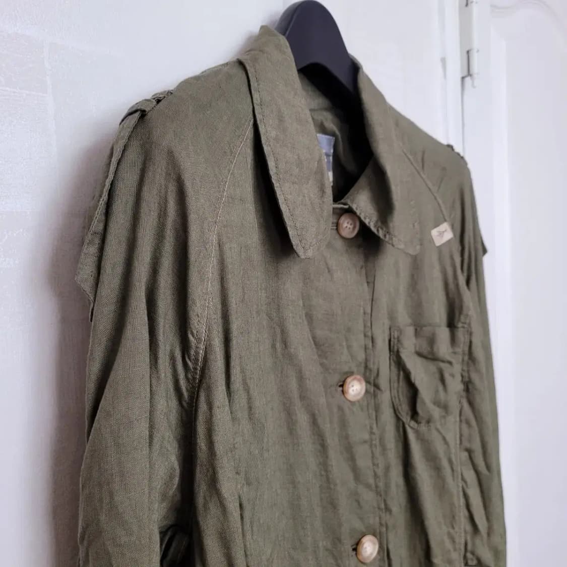 써스데이아일랜드 린넨자켓  상품이미지9