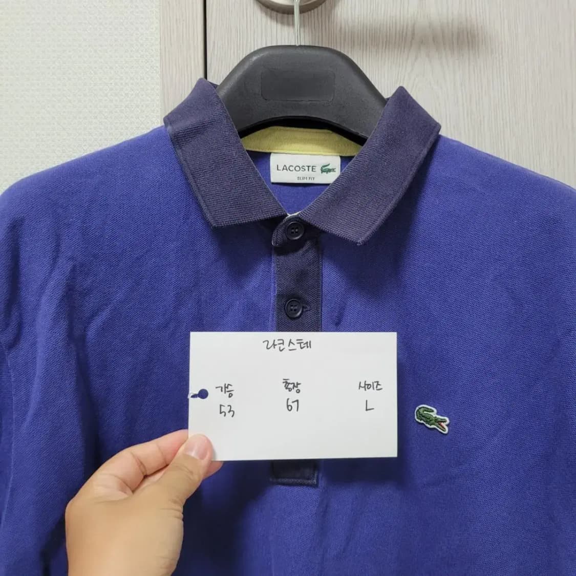 라코스테 반팔 카라티셔츠 상품이미지4