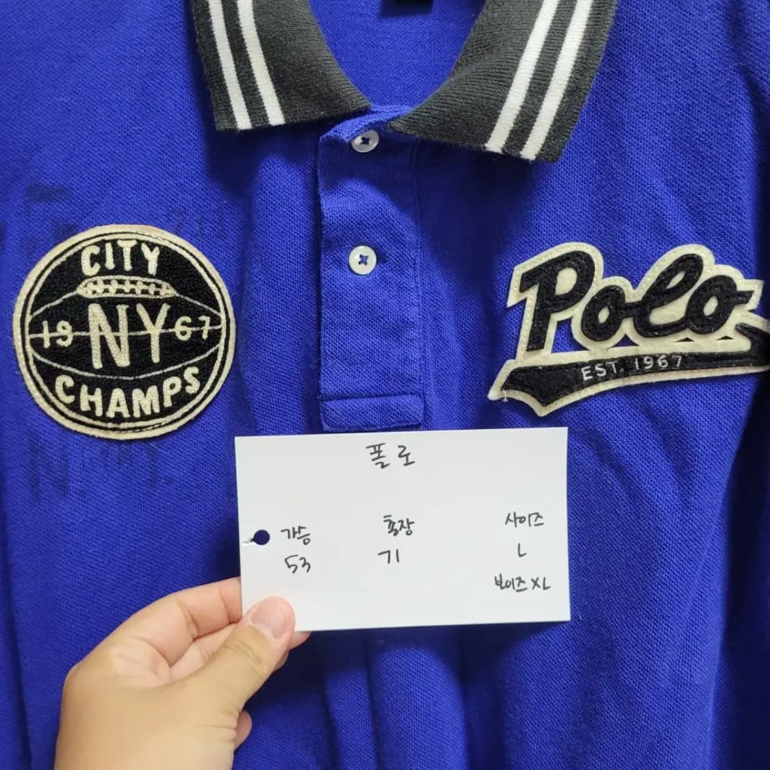 폴로 반팔 카라티셔츠 상품이미지4