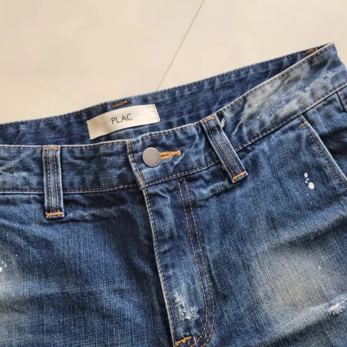 플랙진 청 반바지 31 상품이미지2