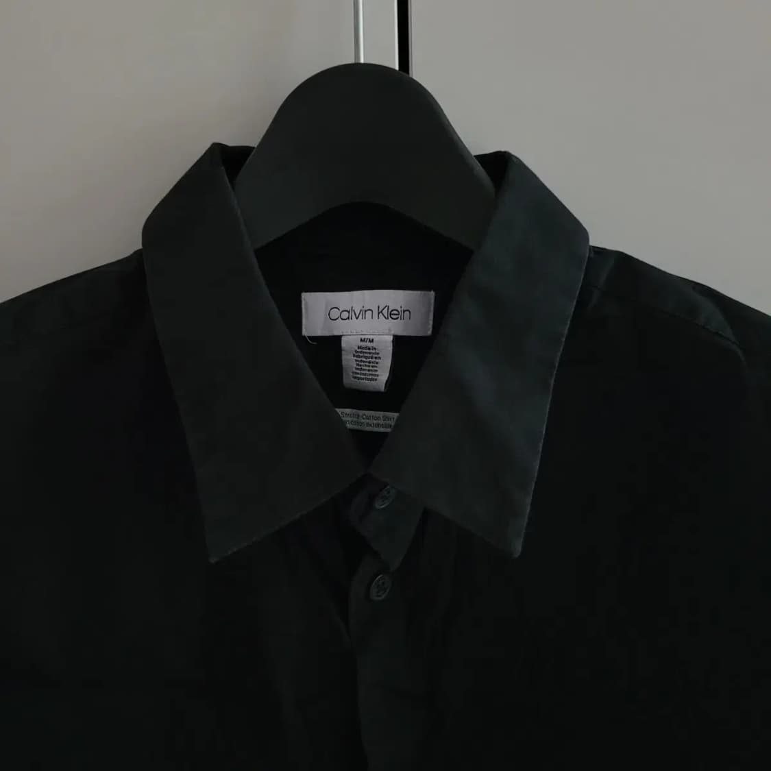 캘빈클라인 블랙 셔츠 남방 상품이미지2
