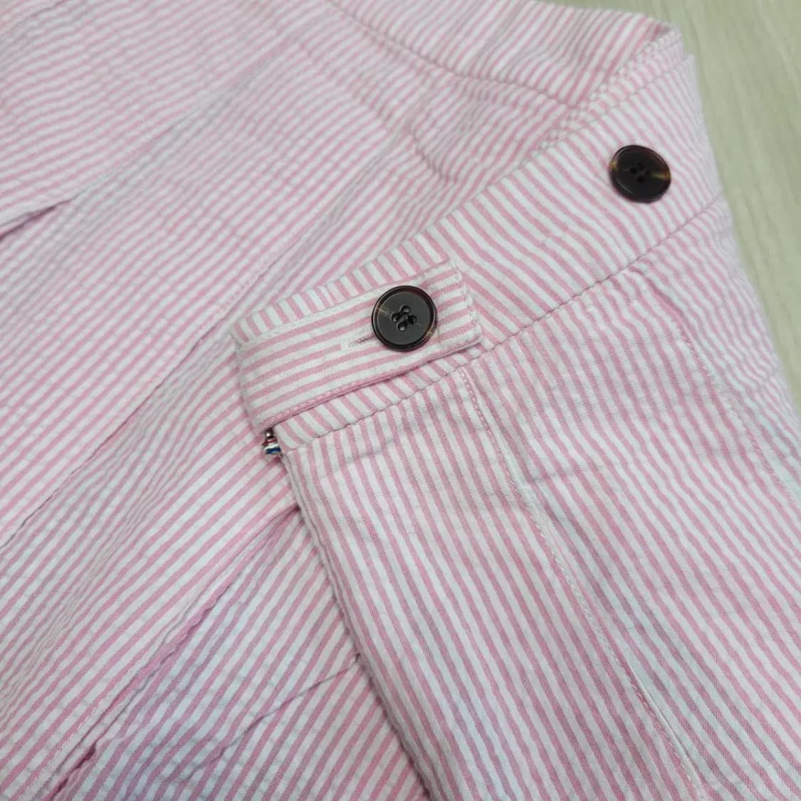 톰브라운 시어서커 미니 플리츠스커트 38 상품이미지2