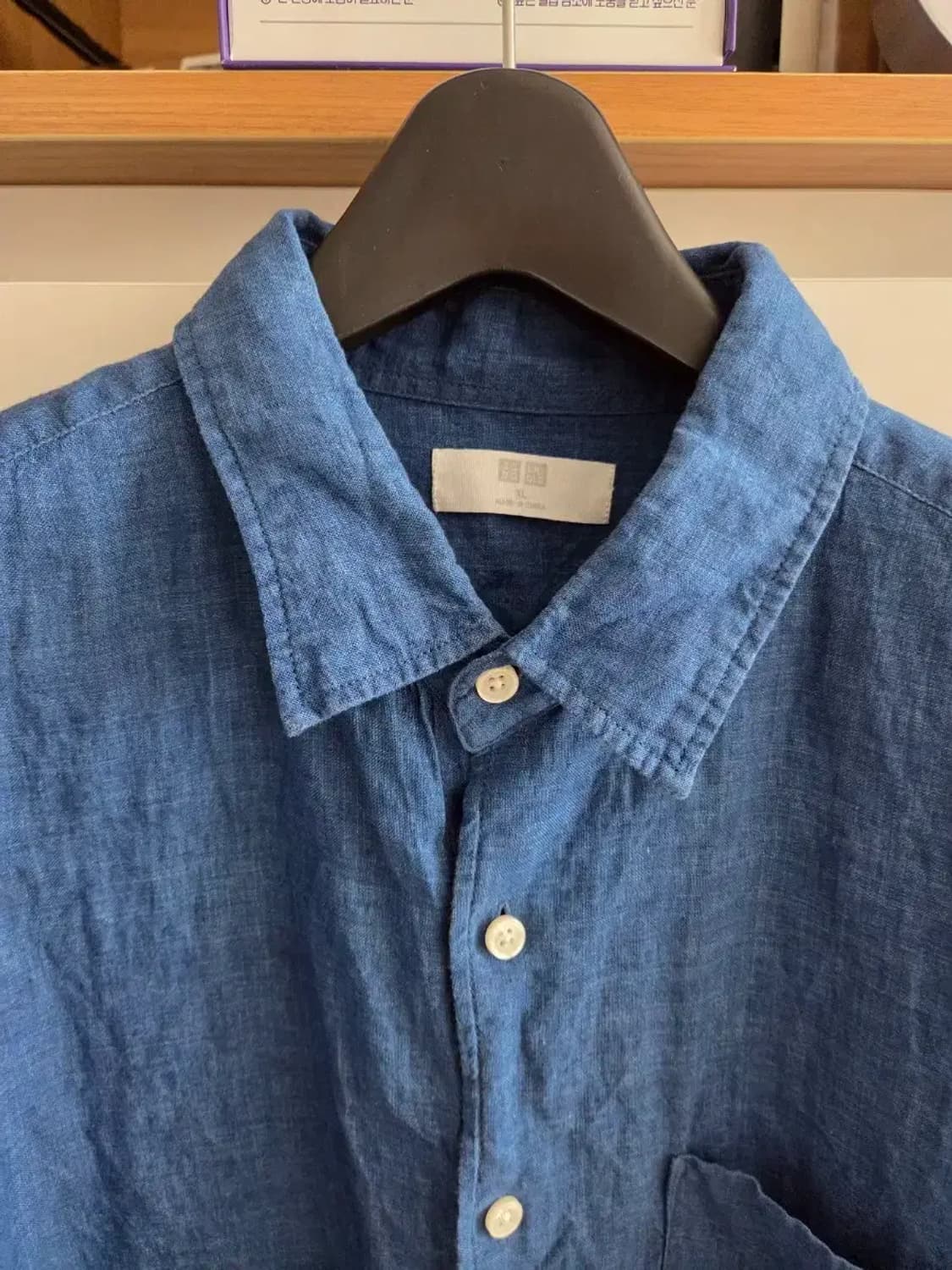 유니클로 린넨셔츠 상품이미지2