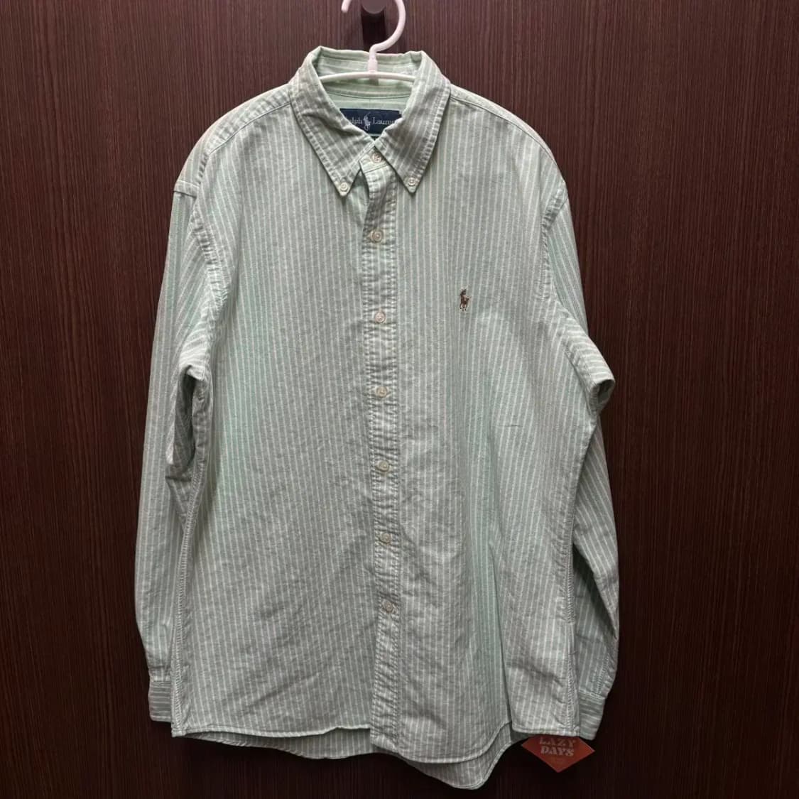 폴로 옥스포드 남방 스트라이프 셔츠 상품이미지1