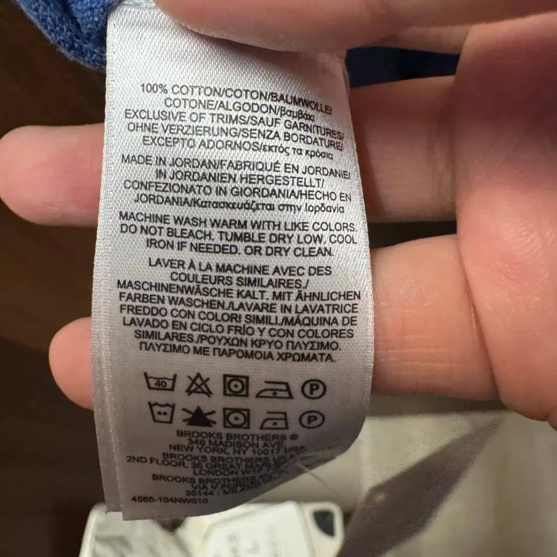 브룩스브라더스 반팔 카라티셔츠 상품이미지3