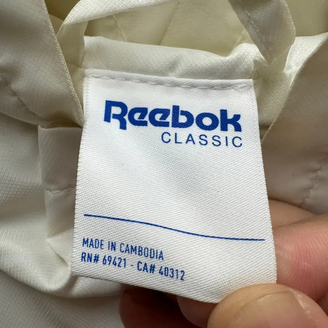 리복 클래식 윈드브레이커 바람막이 상품이미지2