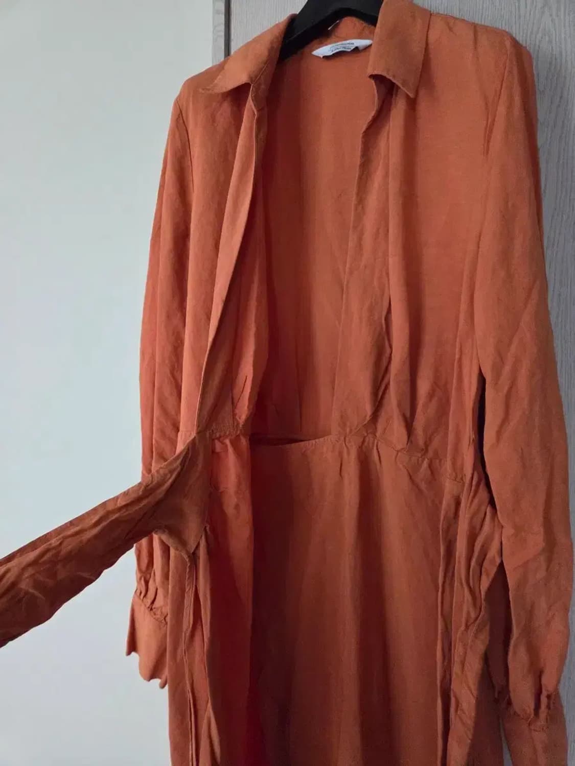 앤아더스토리즈 린넨 맥시 랩원피스 상품이미지3