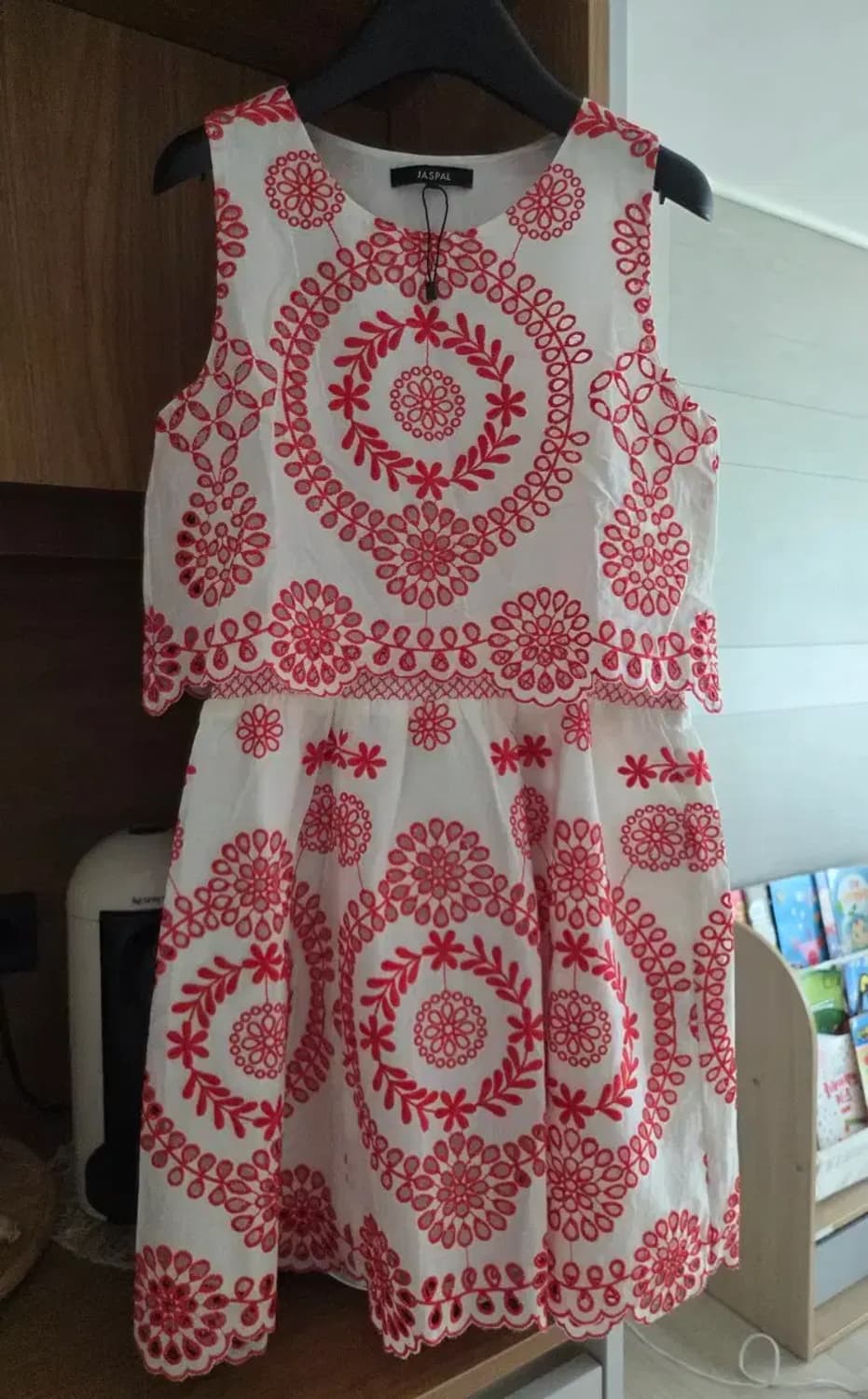 JASPAL 자스팔 아일렛 원피스 상품이미지1