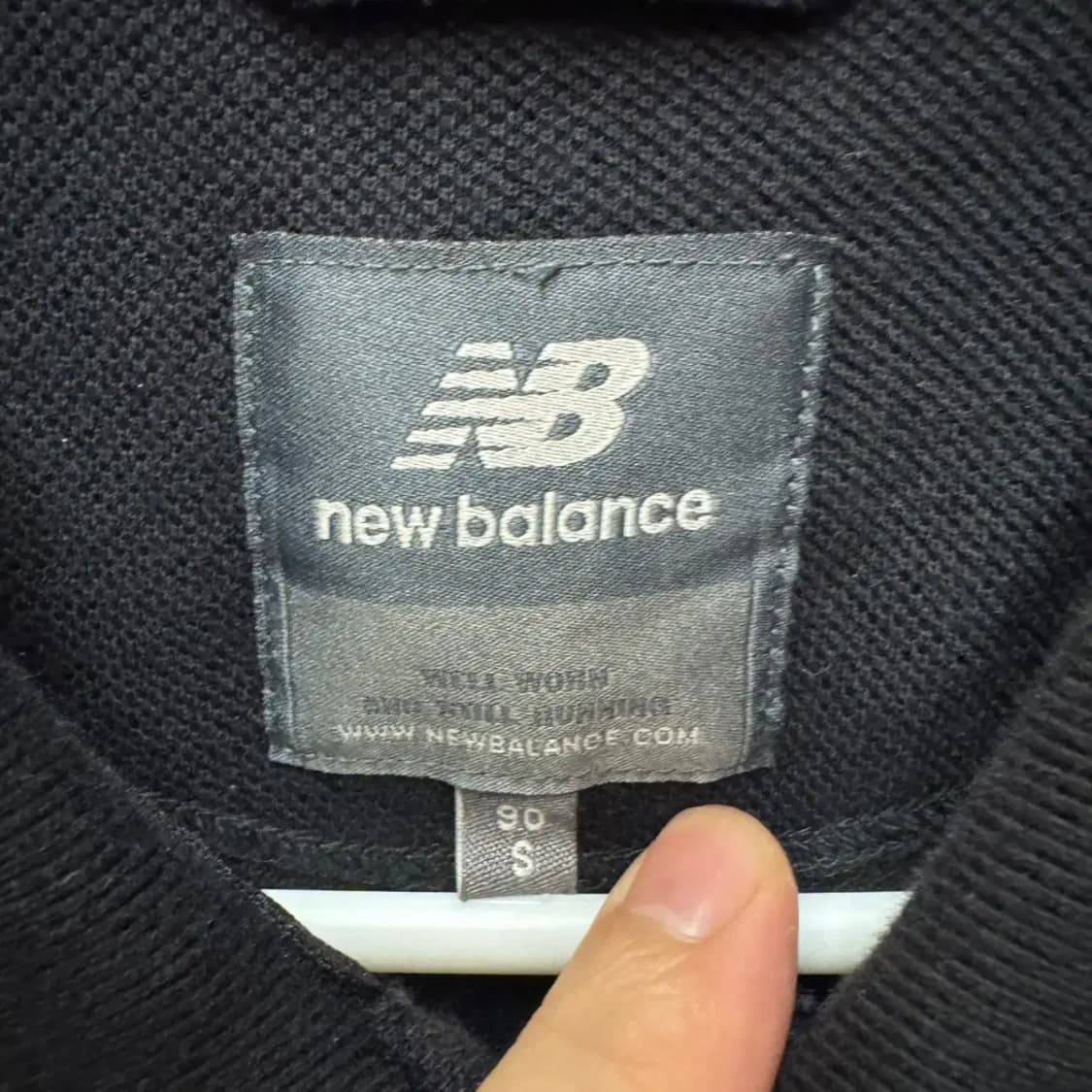 뉴발란스 반팔 카라티셔츠 상품이미지2