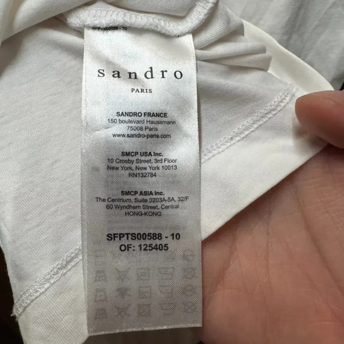 산드로 반팔티셔츠 상품이미지4