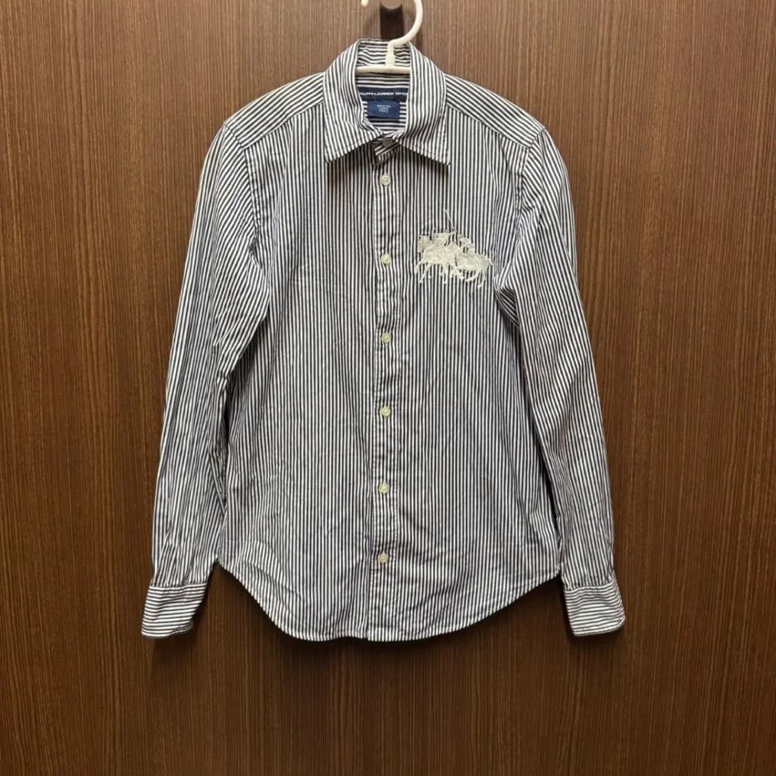 폴로 스트라이프 남방 셔츠 상품이미지1