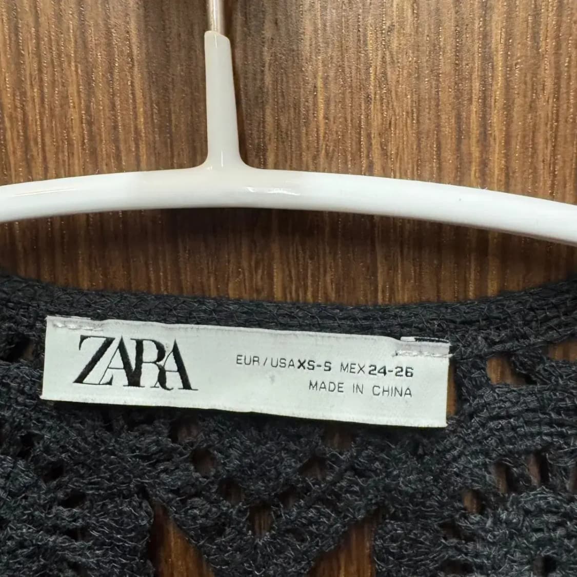 자라 크로쉐 가디건 상품이미지2