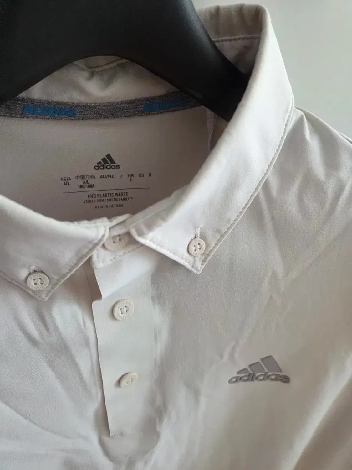 아디다스 기능성 반팔 카라티셔츠 상품이미지2