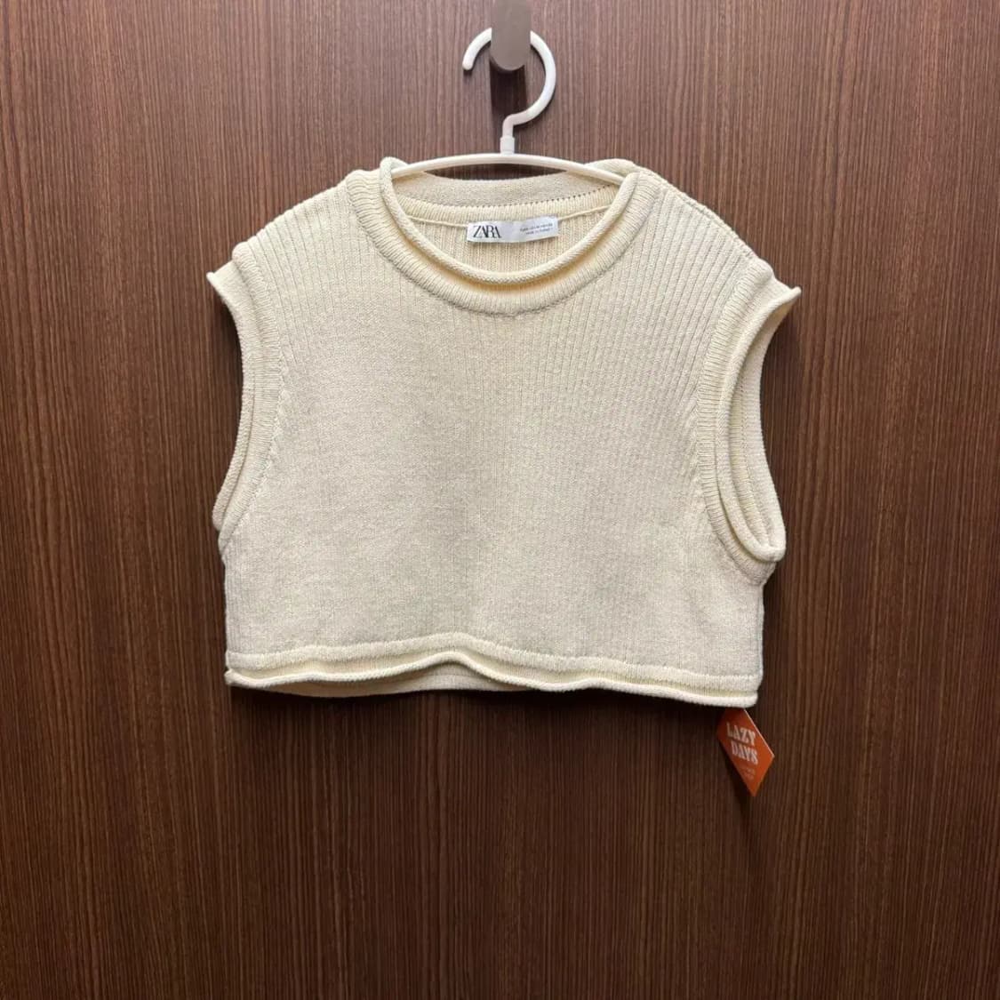 자라 니트 조끼 베스트 상품이미지1