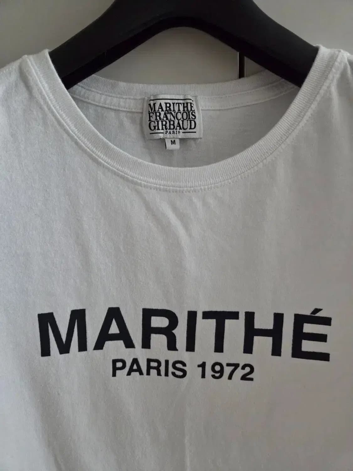 마리떼 프랑소와 저버 화이트 반팔 티셔츠 상품이미지2