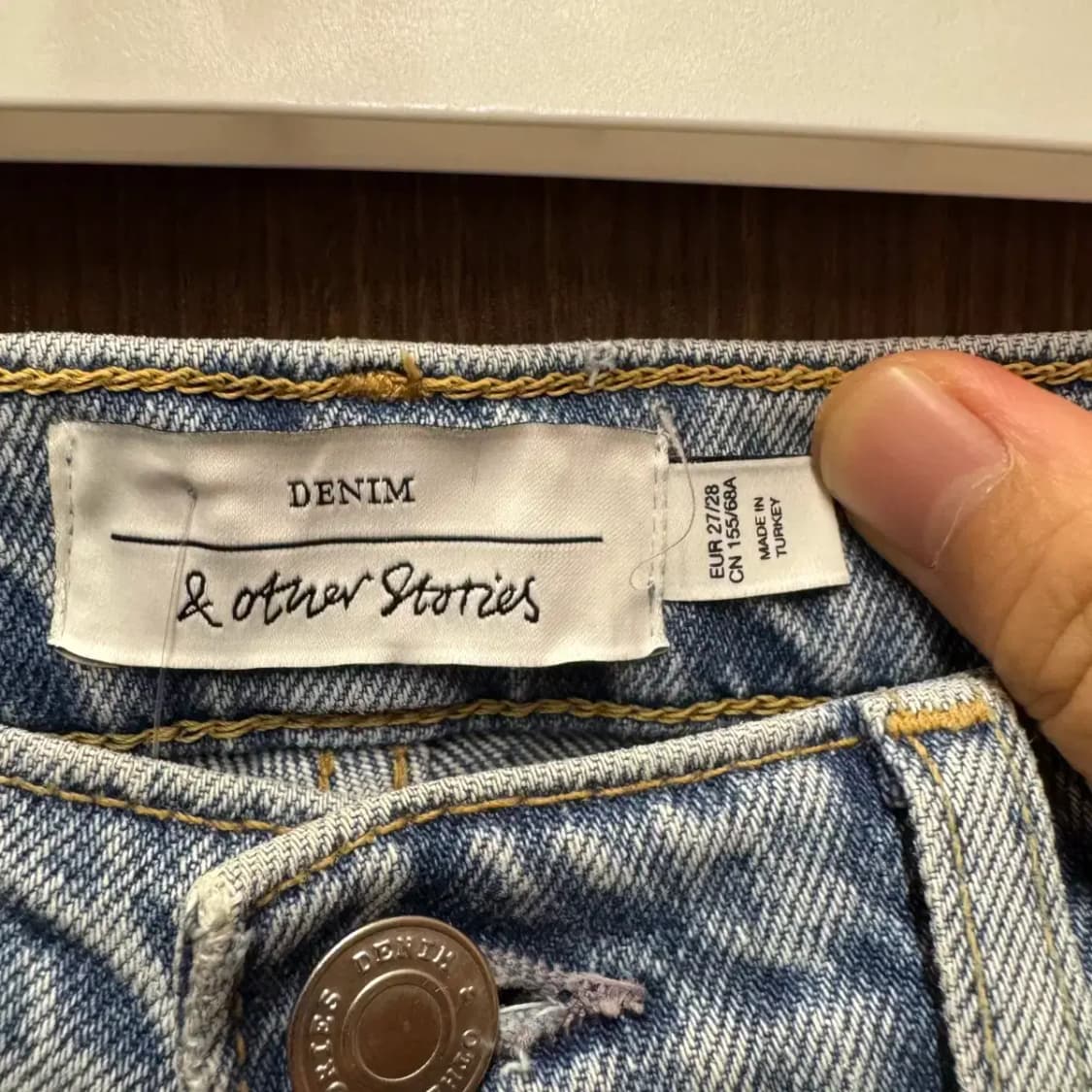 앤아더스토리즈 진 청바지 데님 27-28 상품이미지2