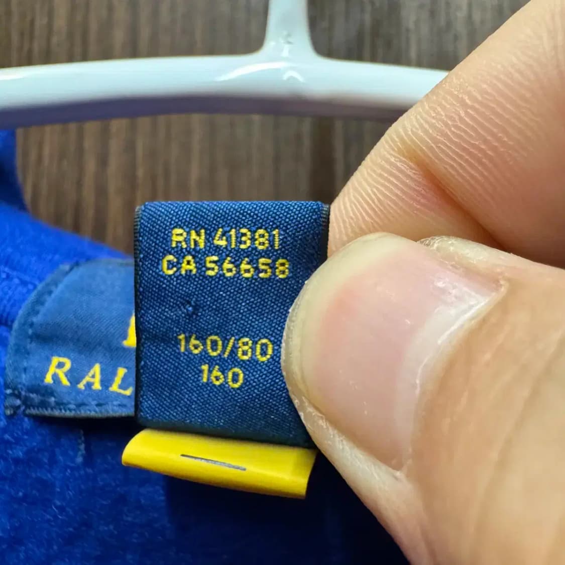 폴로 베어 후드집업 (키즈L) 상품이미지3