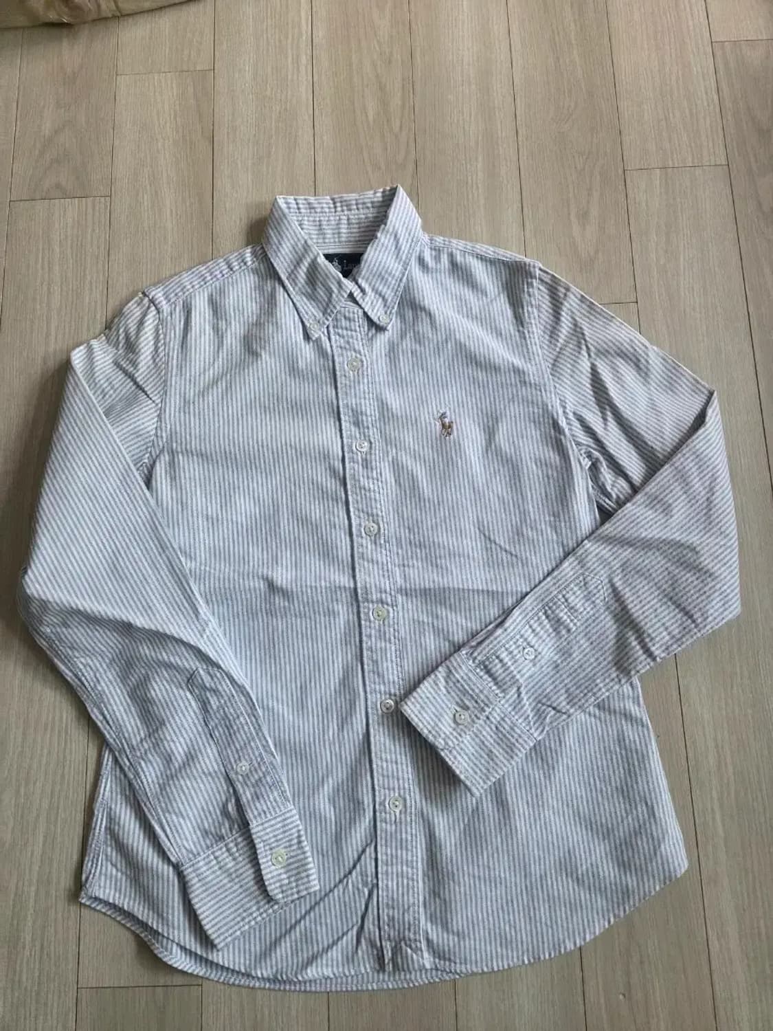 폴로 스트라이프 남방 셔츠 상품이미지1