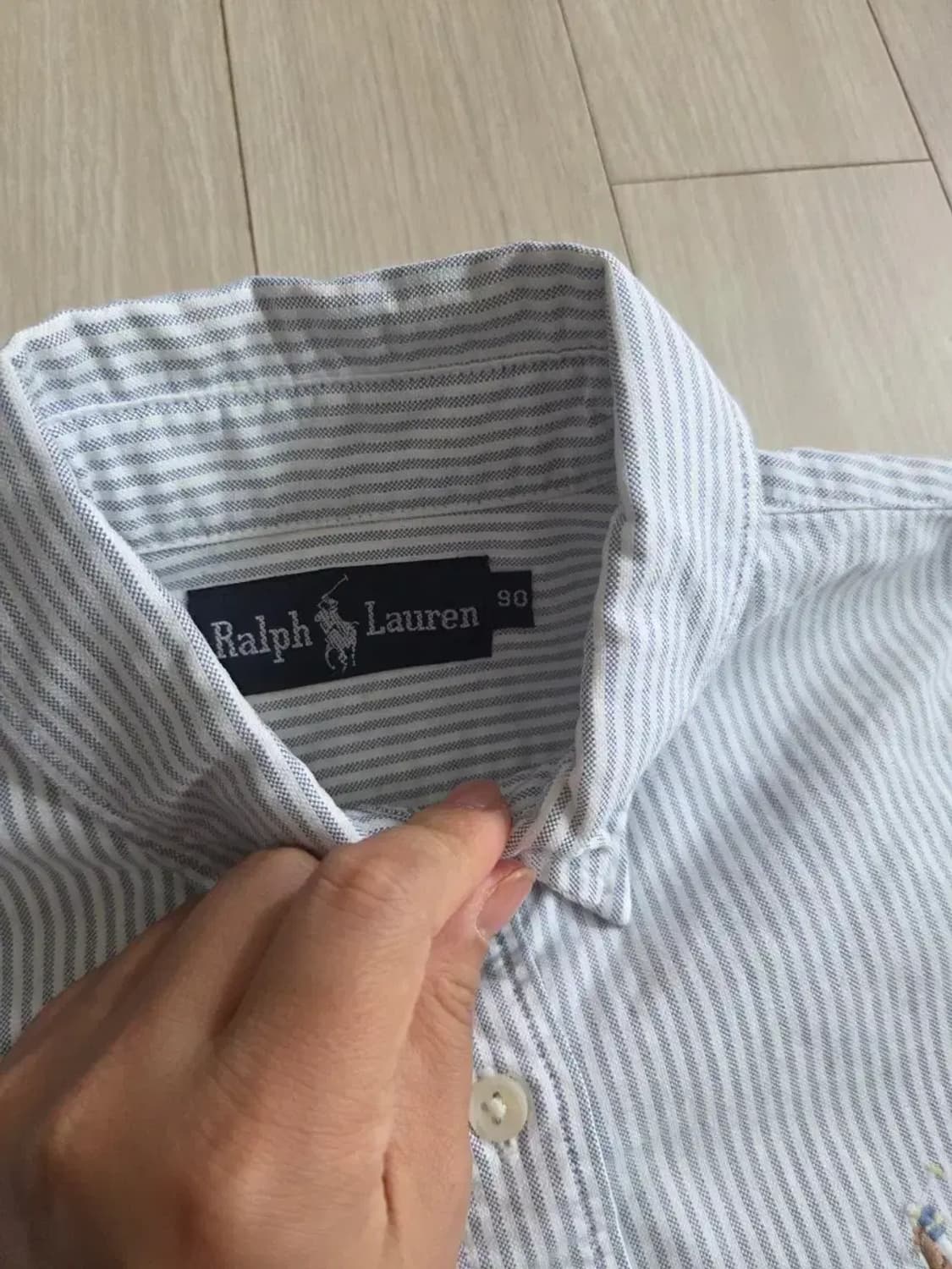 폴로 스트라이프 남방 셔츠 상품이미지2