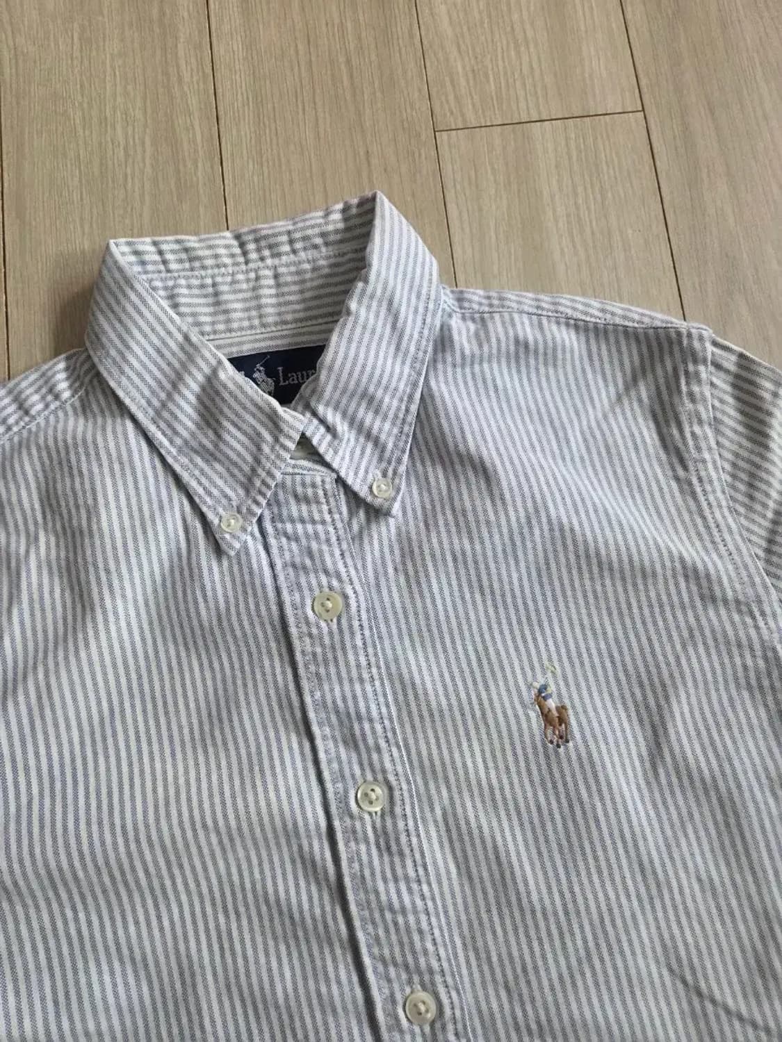 폴로 스트라이프 남방 셔츠 상품이미지3