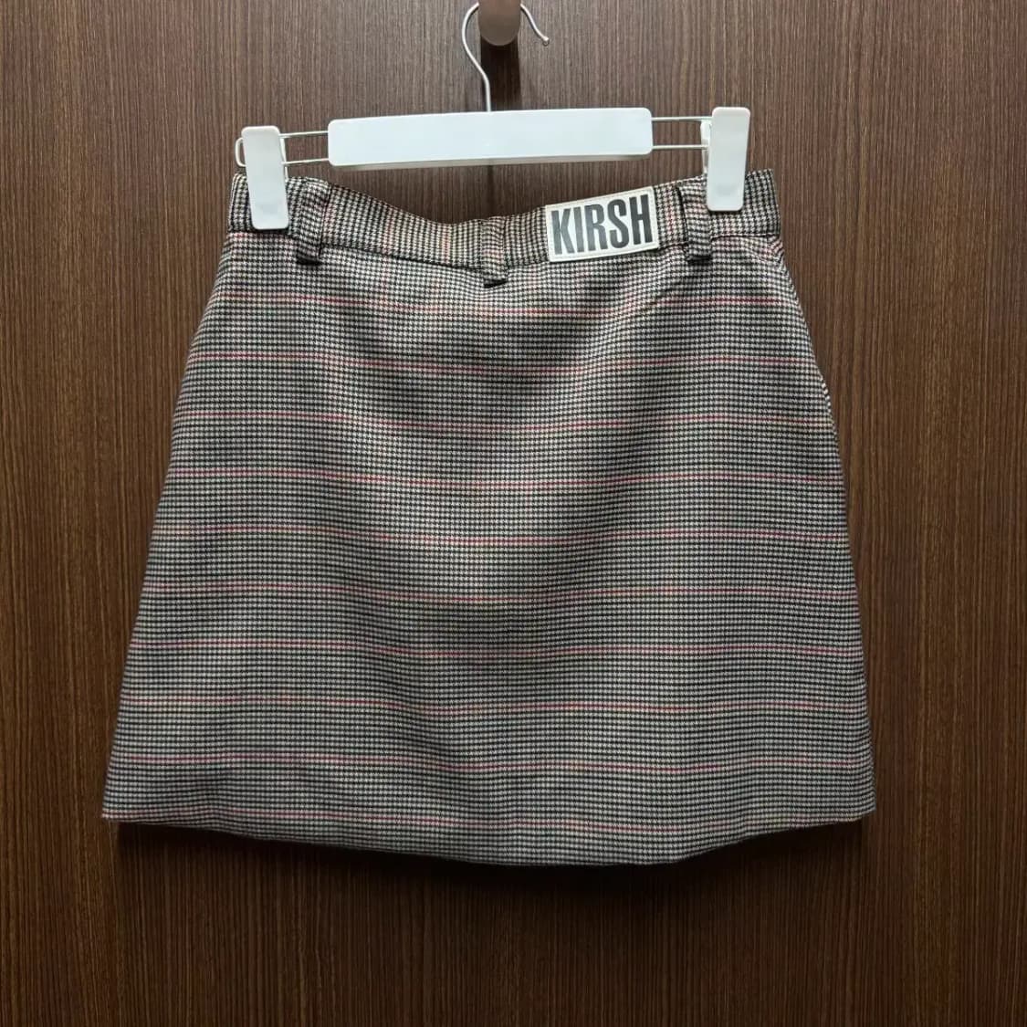 키르시 체크치마 스커트 상품이미지4