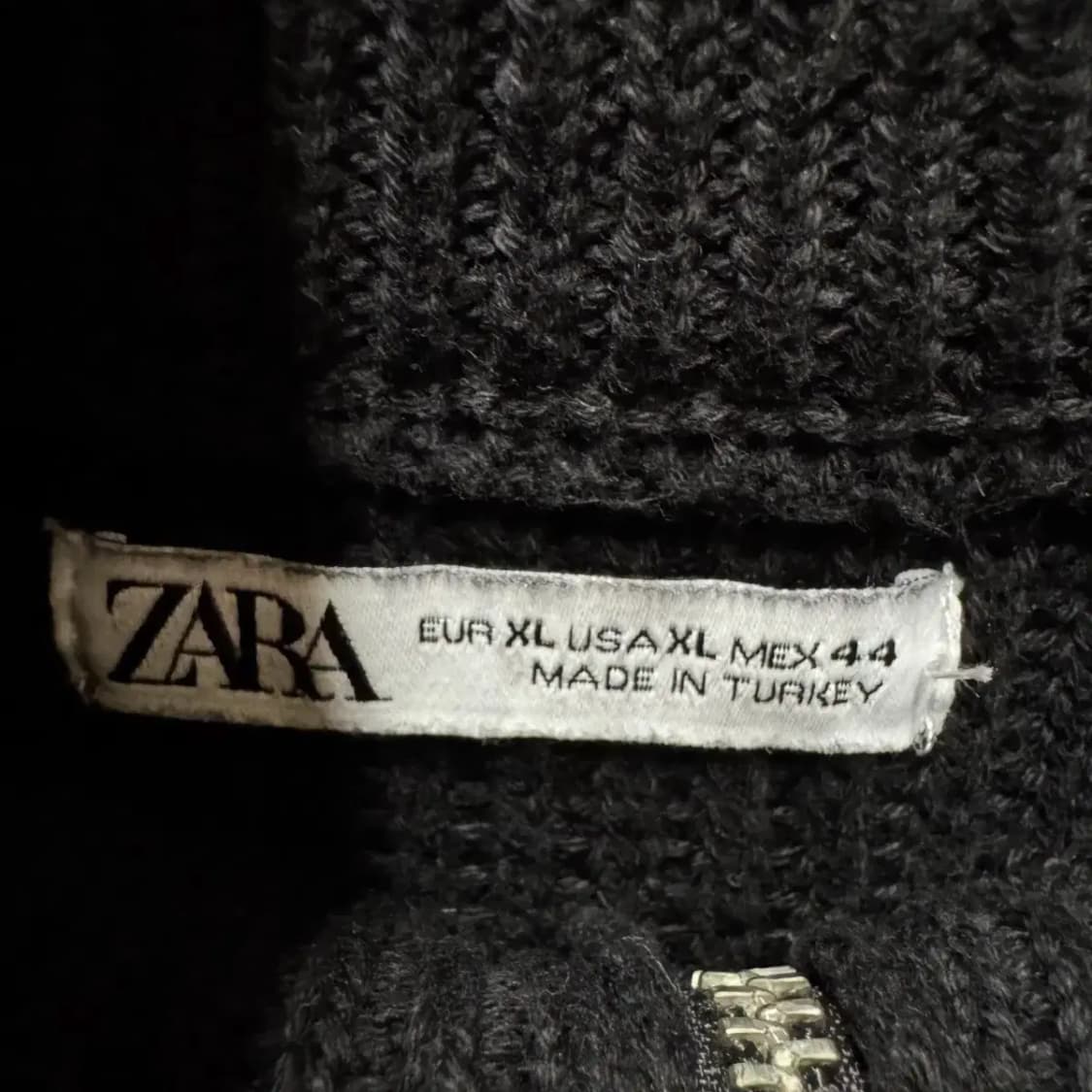 자라 반집업 니트 상품이미지2