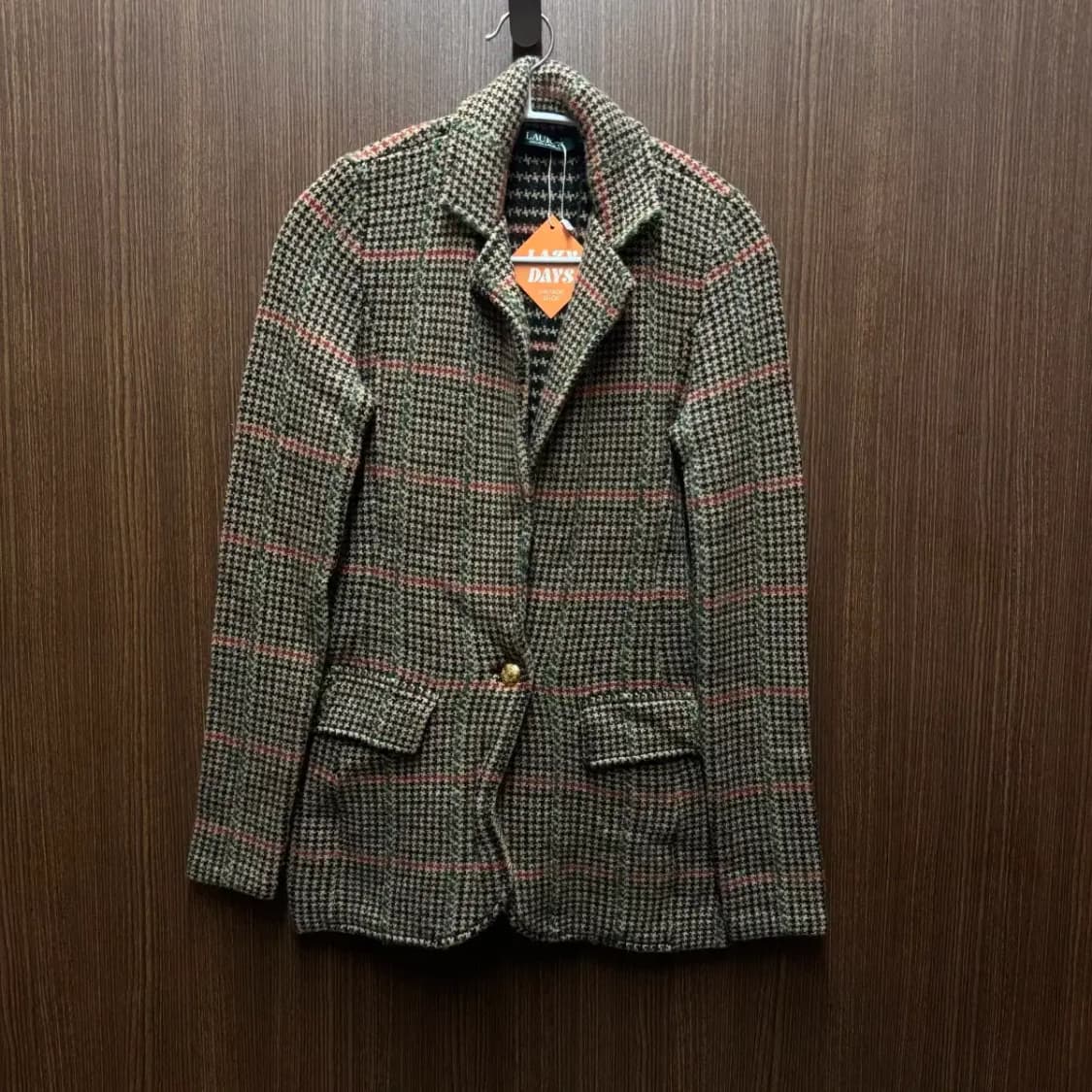 로렌 랄프로렌 싱글버튼 울 캐시미어 자켓 상품이미지1