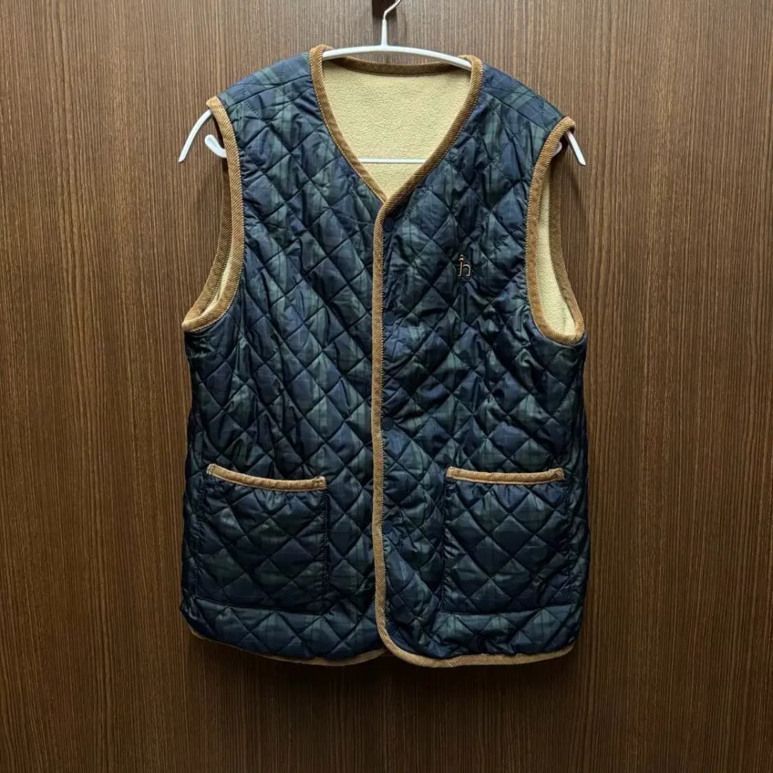 헤지스 양면 조끼 165 상품이미지1