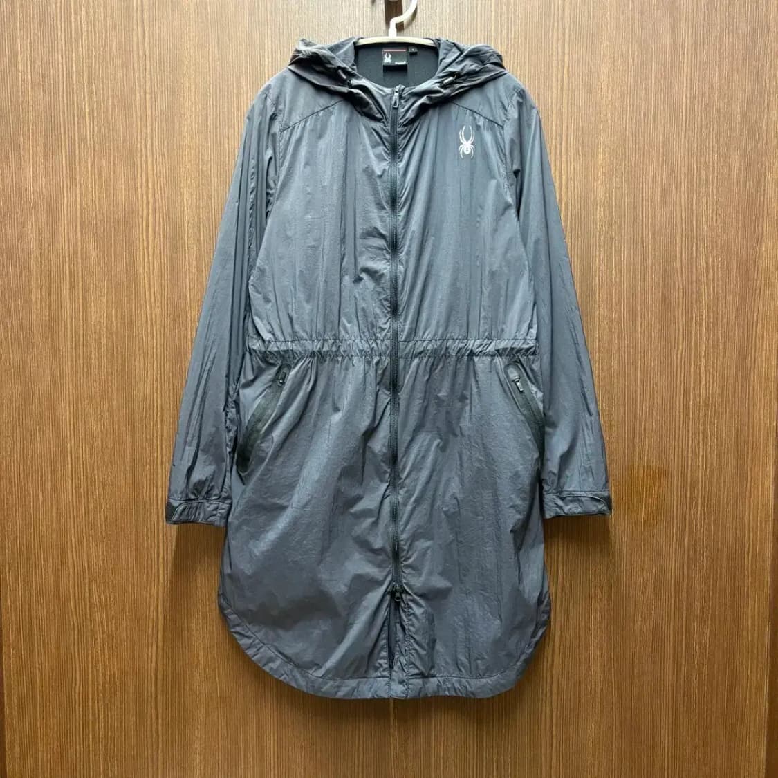 스파이더 롱 후드집업 바람막이 상품이미지1