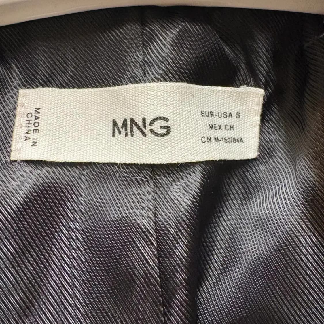 망고 체크자켓 상품이미지2