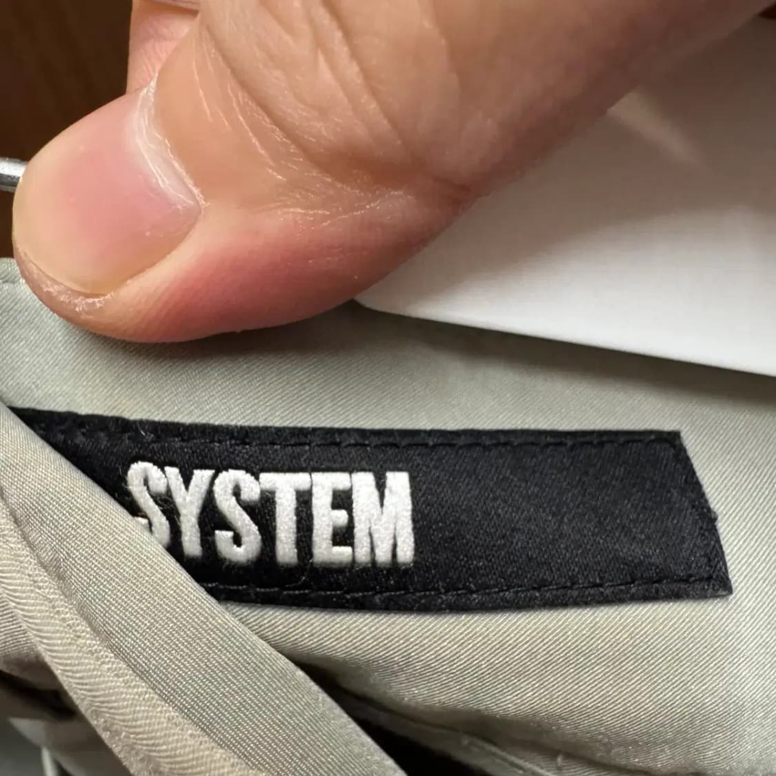 시스템 슬랙스 바지 팬츠 상품이미지2