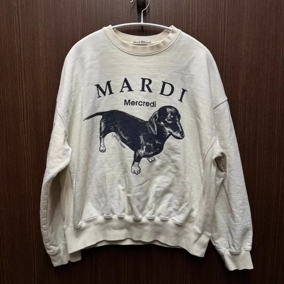 마르디 메크르디 맨투맨 상품이미지1