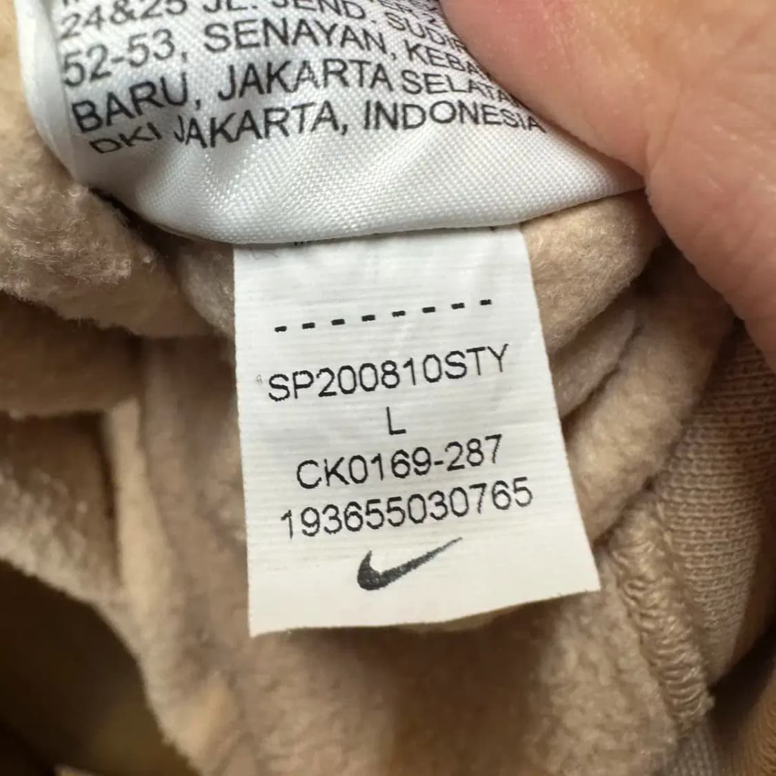 나이키 기모 맨투맨 상품이미지4