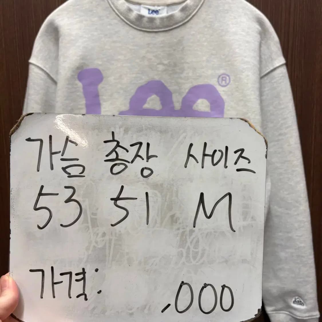 Lee 맨투맨 상품이미지5