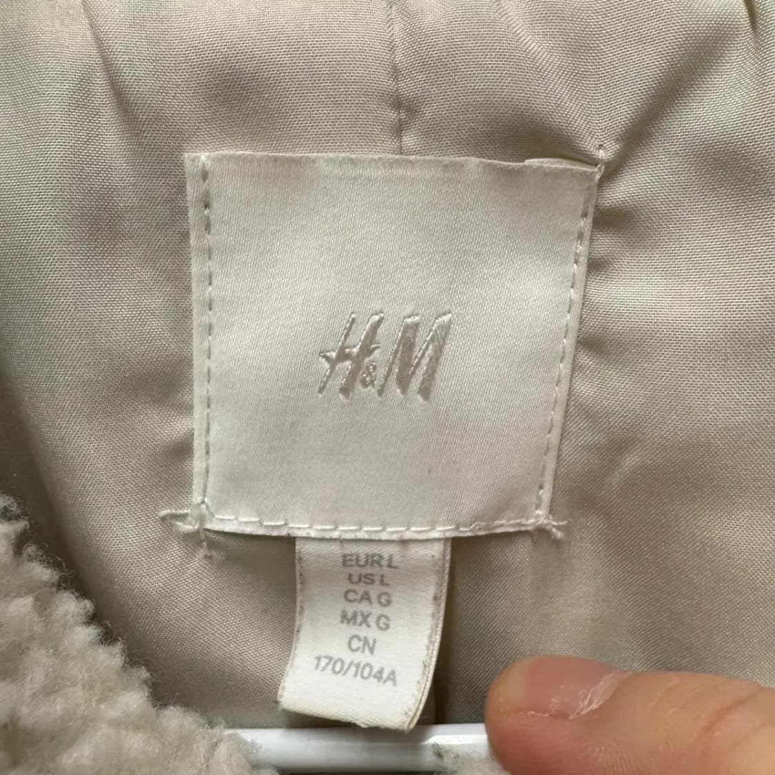 에첸엠 h&m 아우터 상품이미지2