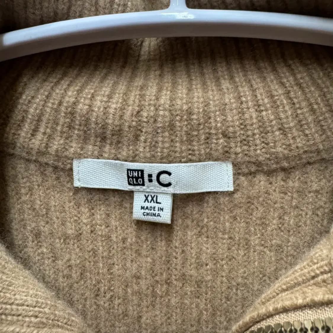 유니클로 :c 반집업 니트 상품이미지2