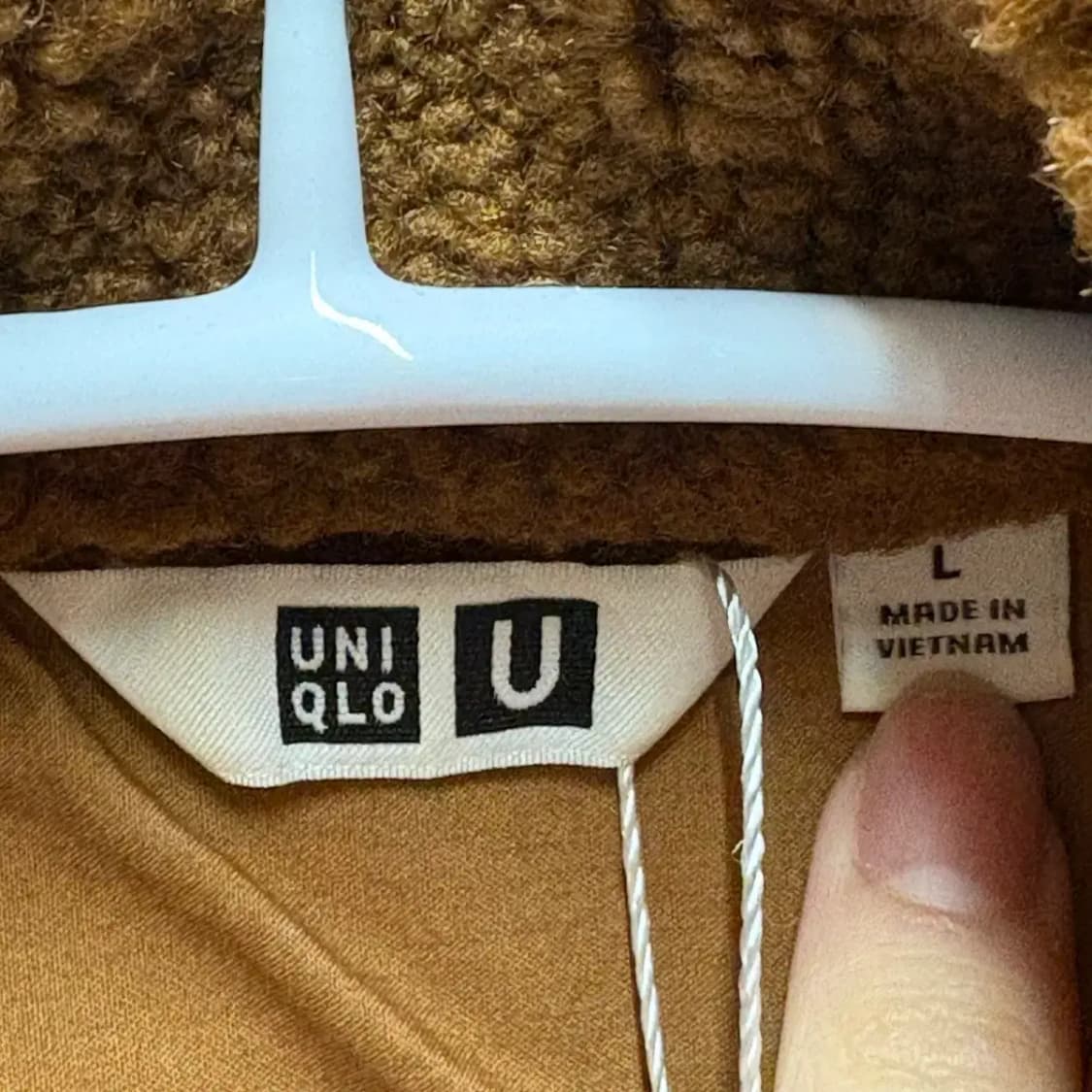 유니클로 벨티드 뽀글이자켓 상품이미지2